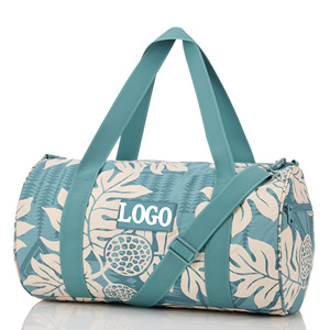 Bolsa de Viaje Deportiva Impermeable con Logotipo Personalizado, Ligera, de Nailon, para la Playa, Vacaciones, Gimnasio, para Mujer - Product Image 1