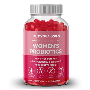 Probiotiques féminins en gommes sans sucre, formule avancée OEM/ODM, 5 milliards de CFU, équilibre du pH de la flore vaginale, compléments alimentaires pour la santé des femmes - Product Image 1