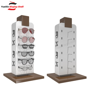 Estante de exhibición de estilo <span class=keywords><strong>boutique</strong></span> para presentación de productos de lujo Estantes de exhibición de hierro y madera mixtos exclusivos - Product Image 5