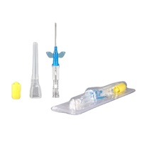 Cathéter IV papillon Ntrocan 22G pour animaux de compagnie, aiguille de seringue vétérinaire, sécurité, cathéter PIv pour animaux en vente