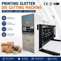 Machine de découpe rotative pour carton ondulé, machine de découpe automatique de boîtes en carton avec système de retrait des déchets