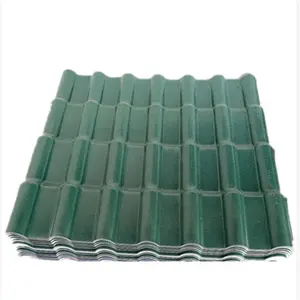 HZSY Building material asa pvc plastic roof tile upvc roofing sheet asa synthetic resin roof tile for house