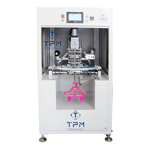 Madera de plástico automática para percha de tela máquina de estampado en caliente - Product Image 1