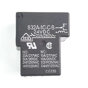 继电器用直流832A 4针组常开DIP 832A-1C-C-B