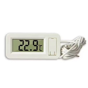 Bán buôn tpm30 nhúng kỹ thuật số LCD hiển thị điện tử Nhiệt kế mini ẩm kế cảm biến nhiệt độ <span class=keywords><strong>Meter</strong></span> với kim loại probe - Product Image 2