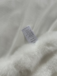 Couverture en polaire à bulles teintées par cravate de style Ins épaissie grande couverture de canapé en peluche longue en poils de lapin <span class=keywords><strong>pour</strong></span> la technique tricotée d'hiver - Product Image 5