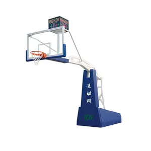 LDK sports equipment Supplier Hot Sale Professional Electric Hydraulic Basketball Hoop