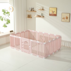 Corral Retráctil de Acrílico para Mascotas - Jaula Moderna Transparente para Perros y Barrera de Seguridad Interior para Cachorros Pequeños/Medianos - Product Image 5