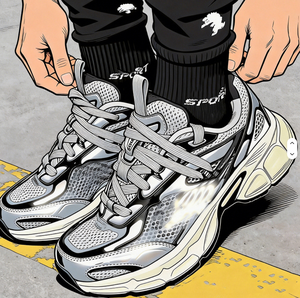 Zapatillas para correr de alta calidad, suela exterior resistente al barro y parte superior de malla transpirable, calzado deportivo premium para exteriores. - Product Image 1