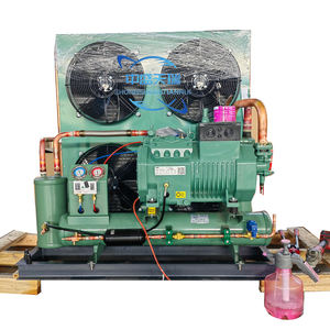 Precio de fábrica 15HP Bitzer Compresor Unidad de condensación 4 ventiladores Refrigeración con evaporador 4 ventiladores más fríos - Product Image 2