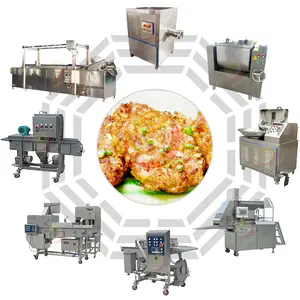 Automatic Gás-Powered Burger Shaping Machine Small Chicken Cutlet and Beef Patty Press for Meat Pie and Hamburger Production