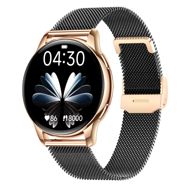 DW26 New Model Smart Watch for Women Bluetooth AI Voice Assistant Heart Rate Sleep Monitoring Fitness Tracking Smartwatch