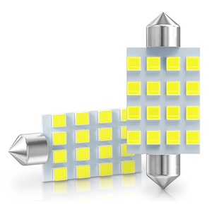 Ampoule LED Festoon C3W C5W C7W <span class=keywords><strong>C10W</strong></span> pour voiture, lampe de lecture intérieure automobile 31/36/39/41mm, 16SMD 2835 1210, lumière de toit bleue, violette, rouge - Product Image 5