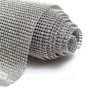 YH Applique in Strass Termoadesivi Ecologici 45x120cm, 12 Sfaccettature, Motivo 3D per Abbigliamento, Borse, Scarpe, Elastico, Motivo Piatto - Product Image 2