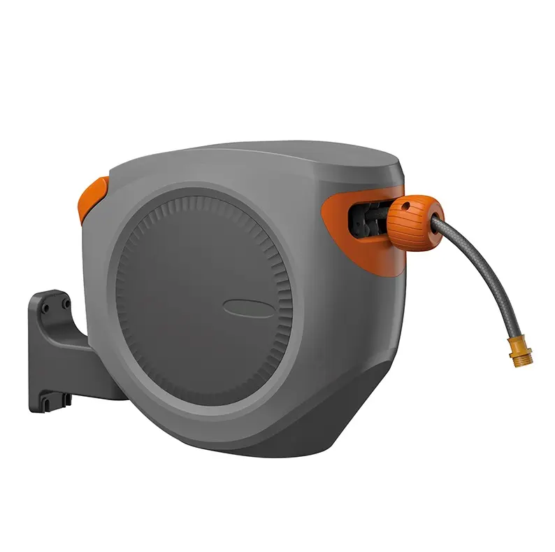 MOQ rendah otomatis ditarik dinding dipasang peralatan taman air Pvc selang gulungan