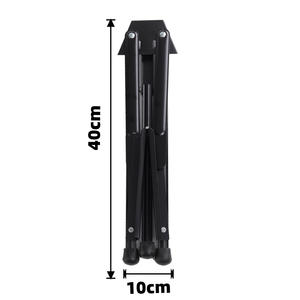 サプライヤーイーゼルディスプレイスタンドブラックメタル折りたたみ式ディスプレイスタンド - Product Image 4