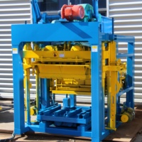 Máquina Automática para Fabricar Bloques de Hormigón QT4-25, Máquina para Fabricar Bloques de Pavimento y Ladrillos Huecos