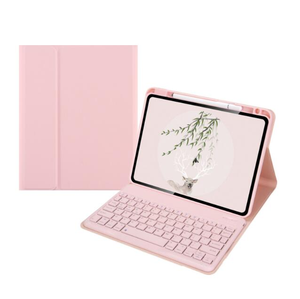 คีย์บอร์ดไร้สายแม่เหล็กถอดออกได้,เคสปกคลุม Xiaomi <span class=keywords><strong>Mi</strong></span> <span class=keywords><strong>Pad</strong></span> <span class=keywords><strong>5</strong></span> <span class=keywords><strong>Pro</strong></span> พร้อมที่ใส่ดินสอแป้นพิมพ์ภาษารัสเซียภาษาสเปน - Product Image 2