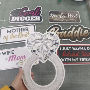 UV In Đôi Bên 5Mm PVC Bọt Hội Đồng Quản Trị Ảnh Gian Hàng Đạo Cụ Bền Không Thấm Nước Cho Năm Mới Sinh Nhật Đám Cưới Halloween Giáng Sinh - Product Image 5