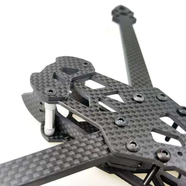 Mark4 7-Inch 295mm Carbon Fiber FPV Drone Frame 5-6mm Arm 3K Glossy/Matte CNC Cut for Freestyle Long Range Racing Quadcopter