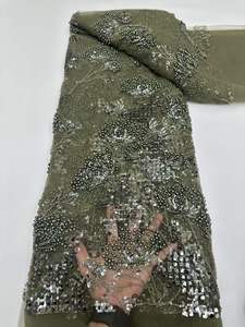 Voile Suisse Écologique en Dentelle Française pour Robes de Soirée, Vêtements, Chaussures, Sacs, Tissus de Mariage et d'Intérieur - Product Image 6