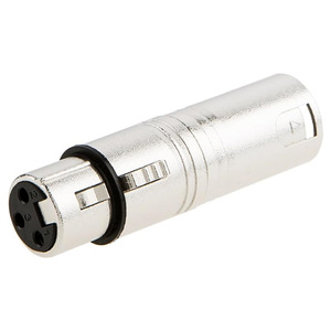 Adaptateur XLR femelle vers mâle, connecteur métallique à 3 broches pour systèmes audio - Product Image 4