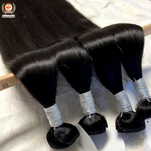 Dropshipping 12A, venditore di capelli umani vietnamiti, vendita all'ingrosso di cuticole vergini lisci e vergini, - Product Image 1