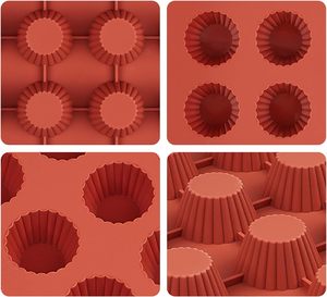 Moule à bonbons au <span class=keywords><strong>chocolat</strong></span> à 30 cavités Moule à beurre d'arachide Moules en silicone pour <span class=keywords><strong>chocolat</strong></span> <span class=keywords><strong>Jello</strong></span> et cordial - Product Image 4