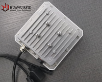 Lecteur d'étiquettes RFID directionnel actif HUAWU 200M longue portée IP68 étanche pour extérieur 2,45 GHz