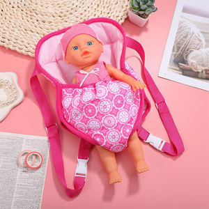 Mini sac à dos pour poupées V059 personnalisé de haute qualité, rose, respirant, accessoires avec bretelles réglables - Product Image 4