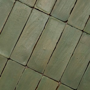 Piastrella Rettangolare Verde Chroma Olive 5x15 per Parete e Pavimento - Product Image 5