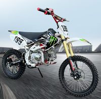 Moto tout-terrain à deux roues pour adultes, 125 cm3, monocylindre, quatre temps, refroidie par air, vitesse maximale de 80 km/h, moto de montagne, dirt bike