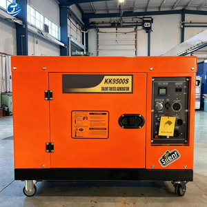 Générateur diesel portable super silencieux, conception insonorisée, 110V/220V/380V monophasé/triphasé, avec roues et ATS pour la sauvegarde à domicile - Product Image 1