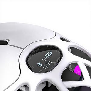 Беспроводная USB-мышь <span class=keywords><strong>2</strong></span>.4G с 3D-эргономичным дизайном, перезаряжаемая, для офиса и игр - Product Image 3