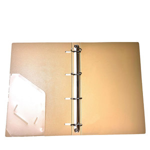 Classeur à <span class=keywords><strong>4</strong></span> <span class=keywords><strong>anneaux</strong></span> avec impression personnalisée Matériau PP <span class=keywords><strong>Classeurs</strong></span> personnalisés avec logo Fournitures de papeterie - Product Image 3