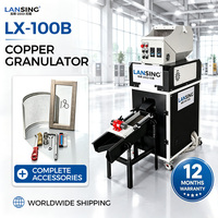 Machine de séparation de fil de cuivre à air sec Lansing 30 kg/h, petite échelle, 110 V/220 V, tension personnalisée, mini-usine de broyage de câbles usagés