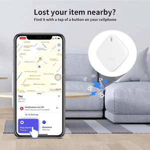 Lugggae Pet Tracking Mini <span class=keywords><strong>Gps</strong></span> Tracker Voiture pour <span class=keywords><strong>iPhone</strong></span> Nouvel arrivage MFi Certifié Trouver Mon Tag Smart Key Finder Localisateur Portefeuille - Product Image 2