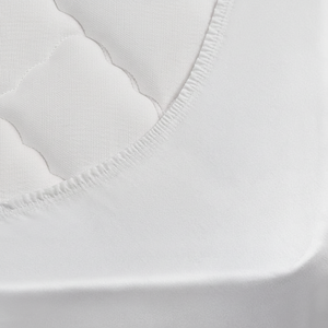 %100 <b>Waterproof</b> Premium Fitted <b>Mattress</b> <b>Protector</b> | Cotton Blend Surface | Breathable & Soft | 250 g/m2 90x190cm <b>Single</b>/Kid/Baby - Product Image 1