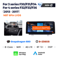Reproductor de Video con Pantalla Táctil Android MEKEDE Qualcomm 680, Radio Estéreo para Auto, DVR, WIFI, 4G, BT para BMW Serie 3 F30 F31 Serie 4 F34