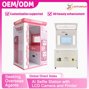 Cabina de Fotos Automática JFP que Funciona con Monedas, Cabina de Fotos Selfie de Autoservicio para Centros Comerciales y Parques de Diversiones - Product Image 3