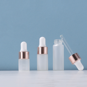 ขวดแก้วหยดน้ำมันหอมระเหยขนาด1มล. 2มล. 3มล. 5มล. 5มล. ขวดหยดน้ำสีโรสโกลด์ - Product Image 6