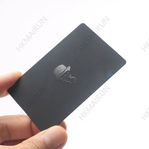 Cartes de visite professionnelles en acier inoxydable personnalisées, épaisses, avec NFC, directement de l'usine - Product Image 1