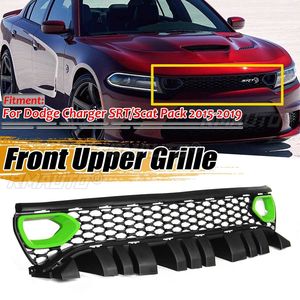 Grille de pare-chocs avant en maille pour Dodge Charger SRT/Scat Pack Style 2015-2019 - Product Image 1