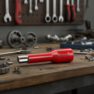 Llave de tubo Knipex de 6 mm con accionamiento cuadrado de 3/8 pulgadas para tornillos hexagonales - Product Image 3