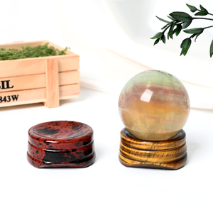 Support de boule de cristal naturelle en gros, base de sphère de cristal pour la décoration intérieure - Product Image 5