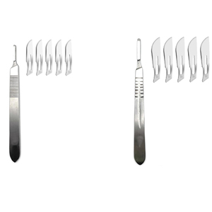 Ensemble d'instruments de chirurgie plastique de qualité supérieure, pinces à pansements et à tissus 14 cm, ciseaux chirurgicaux en acier inoxydable - Product Image 5