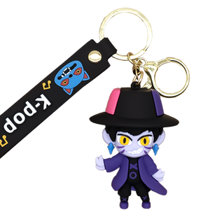 Llavero <span class=keywords><strong>de</strong></span> PVC Personalizado <span class=keywords><strong>de</strong></span> 7.5cm con Diseño 3D del Equipo <span class=keywords><strong>de</strong></span> Cazadoras <span class=keywords><strong>de</strong></span> Demonios, Regalo Moderno, Suministro al por Mayor - Product Image 4