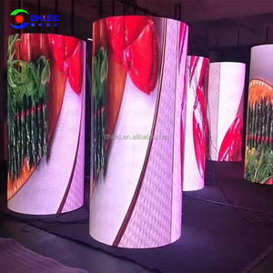 Đầy đủ Màu Sắc Trời Ngoài Trời Trụ <span class=keywords><strong>led</strong></span> hiển thị <span class=keywords><strong>P8</strong></span> P10 vòng <span class=keywords><strong>arc</strong></span> <span class=keywords><strong>led</strong></span> video quảng cáo màn hình - Product Image 4