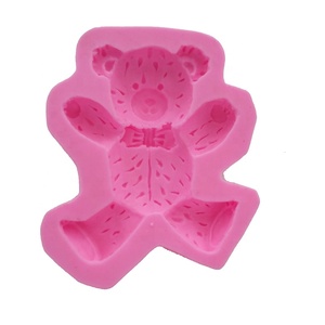 Khuôn Bánh Gấu Nhỏ Dụng Cụ Trang Trí Bằng Silicone/Khuôn Silicon/Dụng Cụ Làm Bánh - Product Image 3