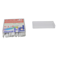 Bandelettes de test pH 0-14, kits d'indication urinaire et salivaire, papier de test alcalin et acide, test de tournesol pour l'eau, 100 bandelettes